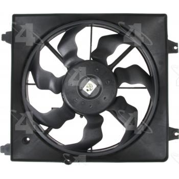 2007 Hyundai Santa Fe Engine Cooling Fan Assembly Four Seasons 75643 image 1 of 3
