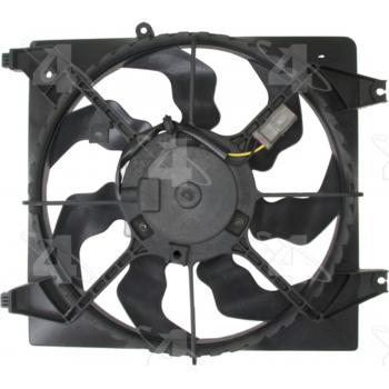 2007 Hyundai Santa Fe Engine Cooling Fan Assembly Four Seasons 75643 image 2 of 3