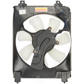 2011 Honda Civic A/C Condenser Fan Assembly Four Seasons 75645 image 1 of 2
