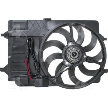 2005 Mini Cooper Engine Cooling Fan Assembly Four Seasons 75647 image 2 of 3