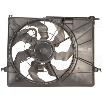 2009 Hyundai Sonata Engine Cooling Fan Assembly Four Seasons 75655 image 1 of 2