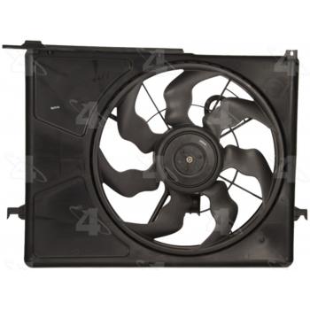 2009 Hyundai Sonata Engine Cooling Fan Assembly Four Seasons 75655 image 2 of 2