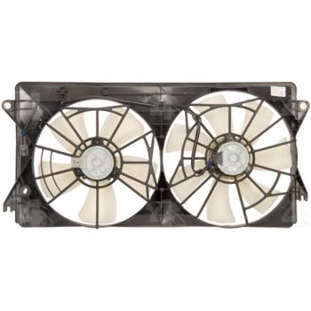 2005 Toyota MR2 Spyder Dual Radiator and Condenser Fan Assembly Four Seasons 75656 image 1 of 2