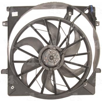 2004 Jeep Liberty Engine Cooling Fan Assembly Four Seasons 75657 image 1 of 2