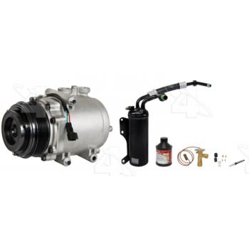 2004 Ford E-150 Club Wagon A/C Compressor and Component Kit Front and Rear Four Seasons 7590NK image 1 of 4