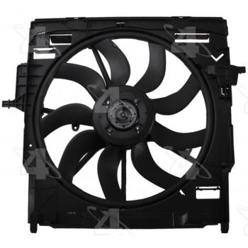2013 BMW X5 Engine Cooling Fan Assembly Four Seasons 75911 image 1 of 3