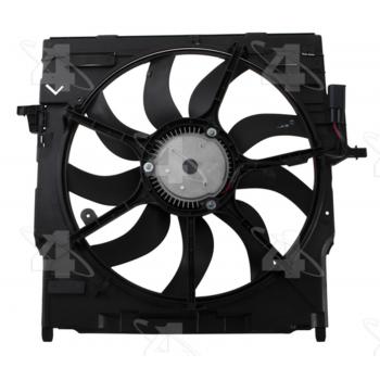 2013 BMW X5 Engine Cooling Fan Assembly Four Seasons 75911 image 2 of 3