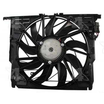 2015 BMW ActiveHybrid 7 Engine Cooling Fan Assembly Four Seasons 75913 image 2 of 3