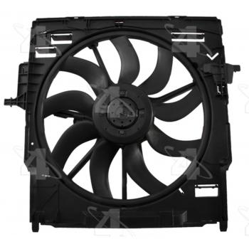 2014 BMW X5 Engine Cooling Fan Assembly Four Seasons 75917 image 1 of 3