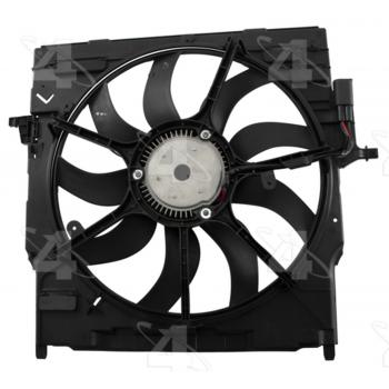 2014 BMW X5 Engine Cooling Fan Assembly Four Seasons 75917 image 2 of 3