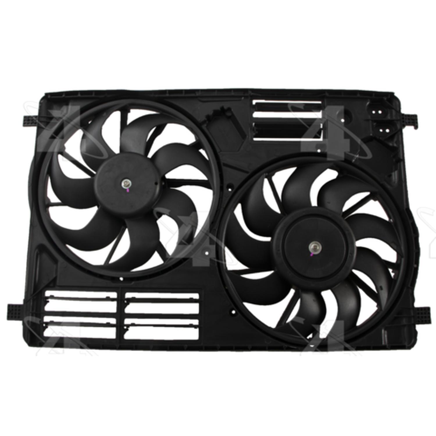 Four Seasons 75949 - Engine Cooling Fan Assembly Four Seasons 75949 Dual Radiator and Condenser Fan Assembly product image 1 of 4