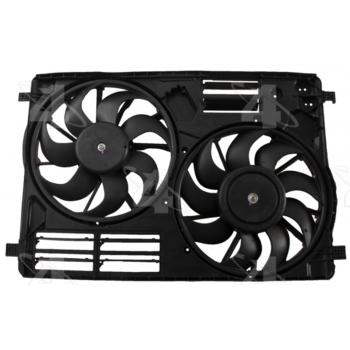 2017 Lincoln MKC Dual Radiator and Condenser Fan Assembly