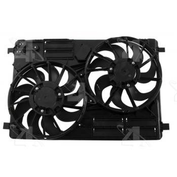 2017 Lincoln MKC Dual Radiator and Condenser Fan Assembly Four Seasons 75949 image 2 of 4