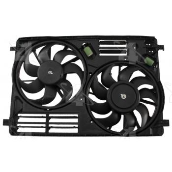 2017 Lincoln MKC Dual Radiator and Condenser Fan Assembly Four Seasons 75950 image 1 of 4