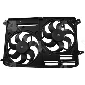 2013 Ford Fusion Dual Radiator and Condenser Fan Assembly Four Seasons 75952 image 1 of 4