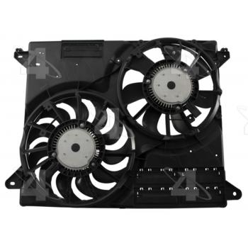 2015 Ford Edge Dual Radiator and Condenser Fan Assembly Four Seasons 75955 image 2 of 4