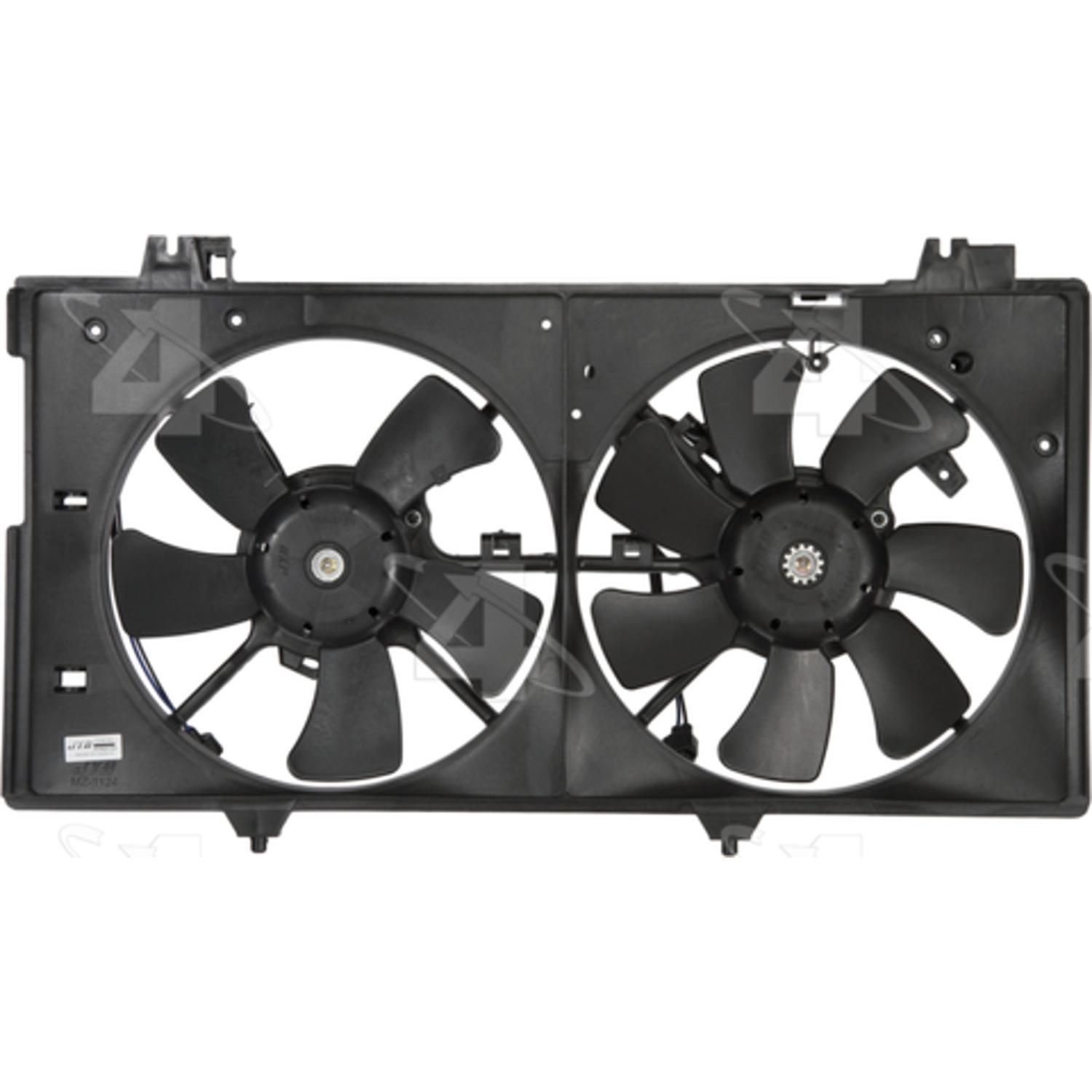 Four Seasons 75961 - Engine Cooling Fan Assembly Four Seasons 75961 Dual Radiator and Condenser Fan Assembly product image 2 of 2