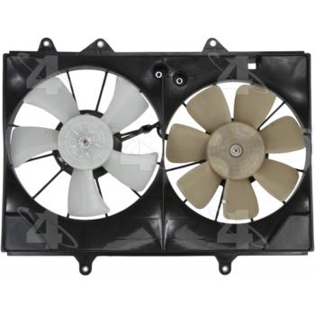 2001 Isuzu Rodeo Engine Cooling Fan Assembly Four Seasons 75963 image 2 of 2