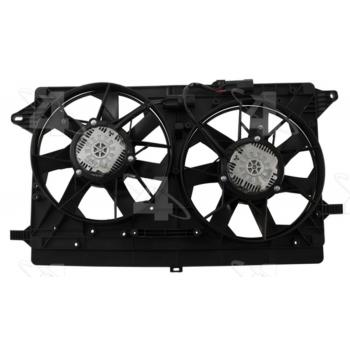 2015 Cadillac ELR Dual Radiator and Condenser Fan Assembly Four Seasons 75969 image 2 of 4