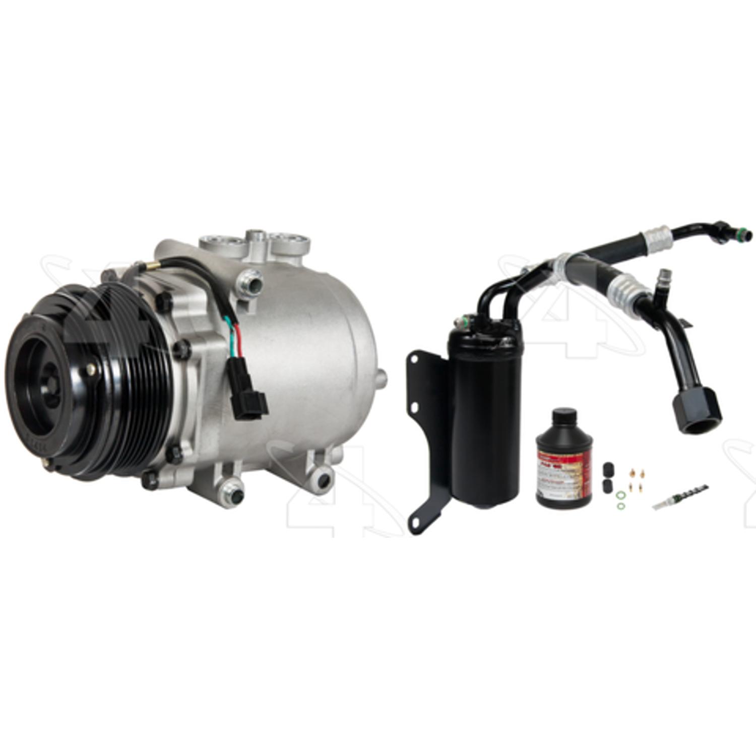 Four Seasons 7596NK - A/C Compressor and Component Kit Four Seasons 7596NK A/C Compressor and Component Kit product image 1 of 5