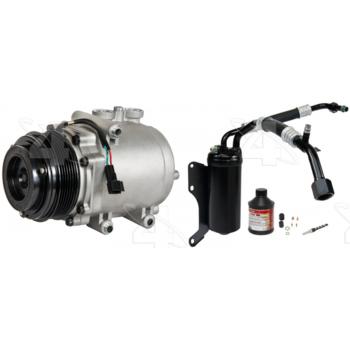 2004 Ford E-150 Club Wagon A/C Compressor and Component Kit Front Four Seasons 7596NK image 1 of 4