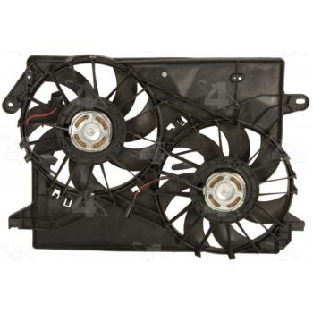 2007 Dodge Magnum Dual Radiator and Condenser Fan Assembly Four Seasons 75974 image 1 of 2