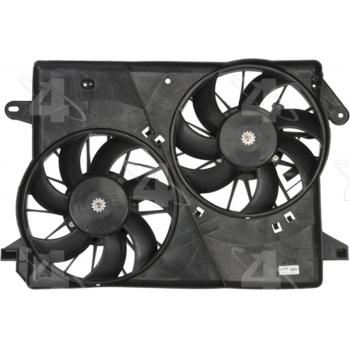 2007 Dodge Magnum Dual Radiator and Condenser Fan Assembly Four Seasons 75974 image 2 of 2