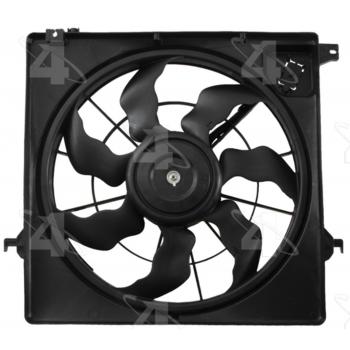 2014 Hyundai Santa Fe Sport Engine Cooling Fan Assembly Four Seasons 75977 image 1 of 3