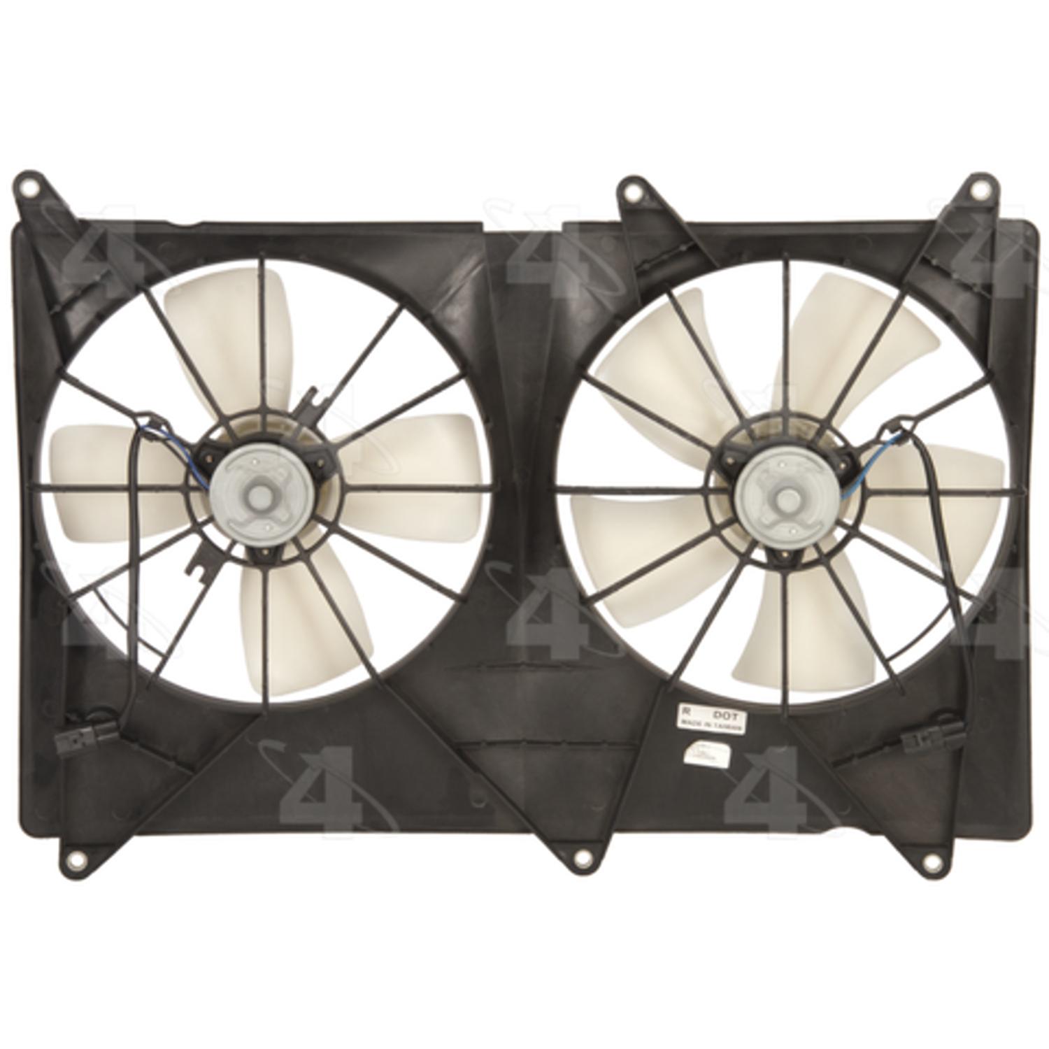 Four Seasons 75978 - Engine Cooling Fan Assembly Four Seasons 75978 Dual Radiator and Condenser Fan Assembly product image 1 of 2