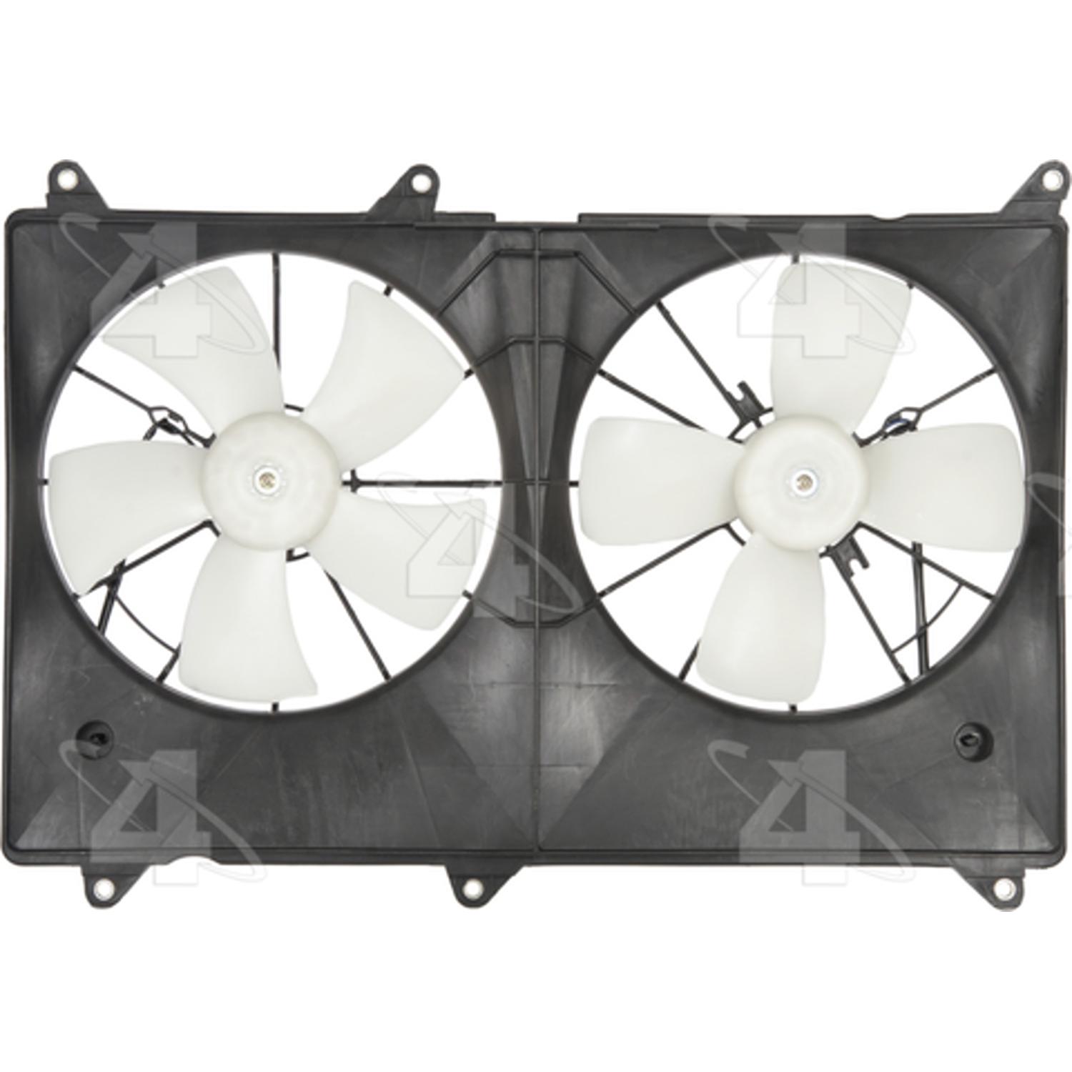 Four Seasons 75978 - Engine Cooling Fan Assembly Four Seasons 75978 Dual Radiator and Condenser Fan Assembly product image 2 of 2