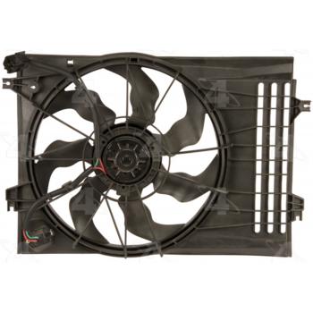 2007 Hyundai Tucson Engine Cooling Fan Assembly Four Seasons 75988 image 1 of 2