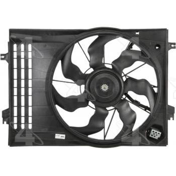 2007 Hyundai Tucson Engine Cooling Fan Assembly Four Seasons 75988 image 2 of 2
