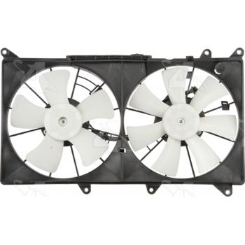2002 Lexus IS300 Dual Radiator and Condenser Fan Assembly Four Seasons 75992 image 2 of 2