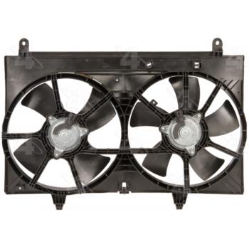 2007 Infiniti FX35 Dual Radiator and Condenser Fan Assembly Four Seasons 76003 image 1 of 2
