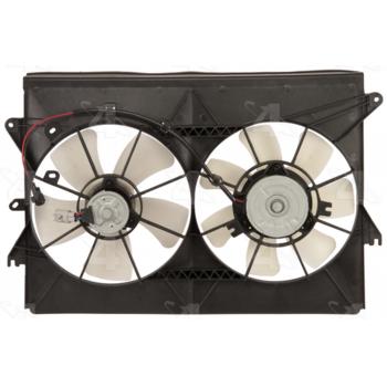 2007 Scion TC Dual Radiator and Condenser Fan Assembly Four Seasons 76009 image 1 of 2