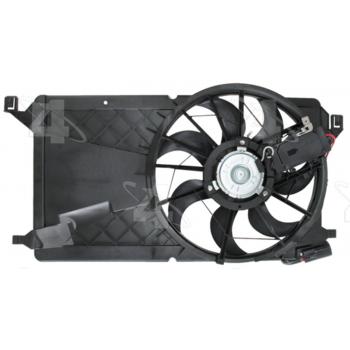 2007 Mazda 3 Engine Cooling Fan Assembly Four Seasons 76010 image 2 of 4