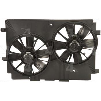 1999 Pontiac Firebird Dual Radiator and Condenser Fan Assembly Four Seasons 76012 image 1 of 2