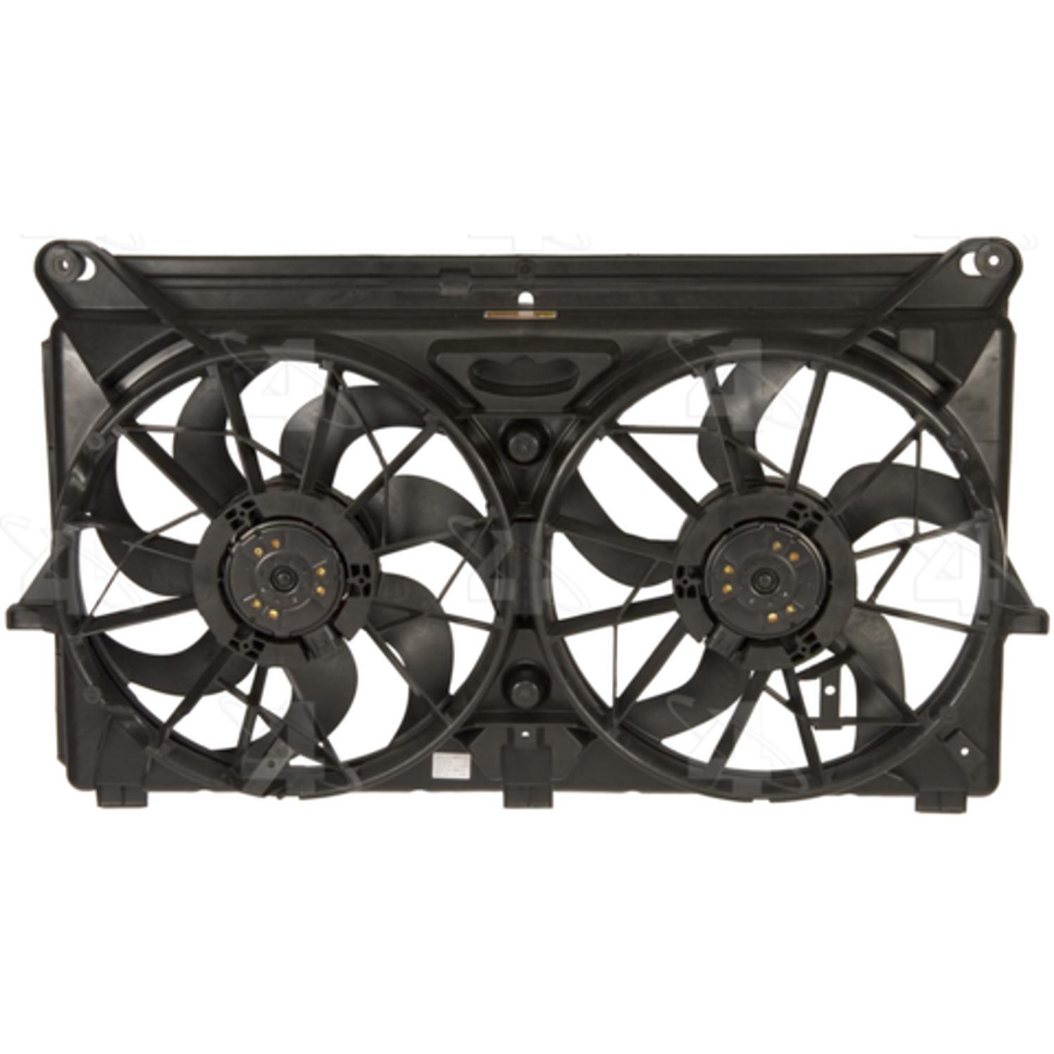 Four Seasons 76015 - Engine Cooling Fan Assembly Four Seasons 76015 Dual Radiator and Condenser Fan Assembly product image 1 of 2