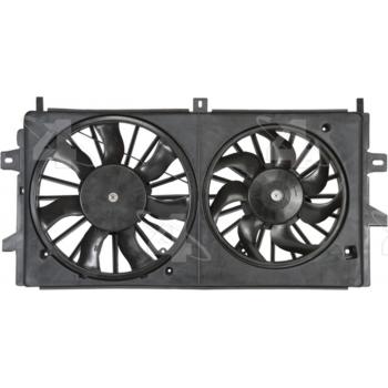 2006 Chevrolet Monte Carlo Dual Radiator and Condenser Fan Assembly Four Seasons 76022 image 2 of 2