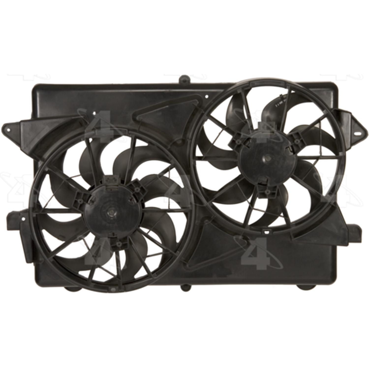 Four Seasons 76024 - Engine Cooling Fan Assembly Four Seasons 76024 Dual Radiator and Condenser Fan Assembly product image 1 of 2