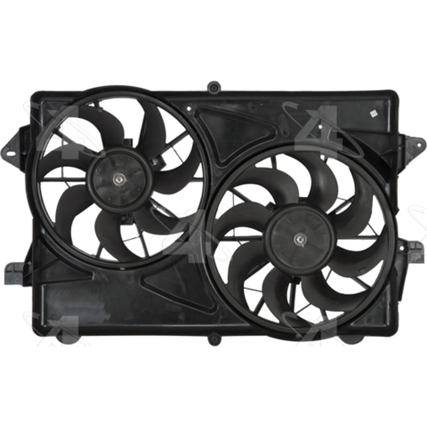 Four Seasons 76024 - Engine Cooling Fan Assembly Four Seasons 76024 Dual Radiator and Condenser Fan Assembly product image 2 of 2