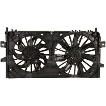 2006 Chevrolet Monte Carlo Dual Radiator and Condenser Fan Assembly Four Seasons 76028 image 1 of 2