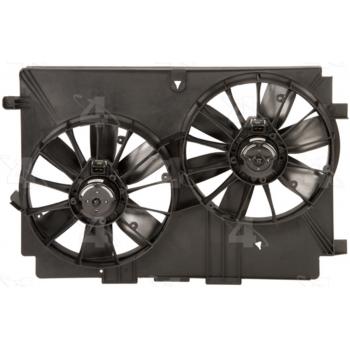1999 Pontiac Firebird Dual Radiator and Condenser Fan Assembly Four Seasons 76034 image 1 of 2