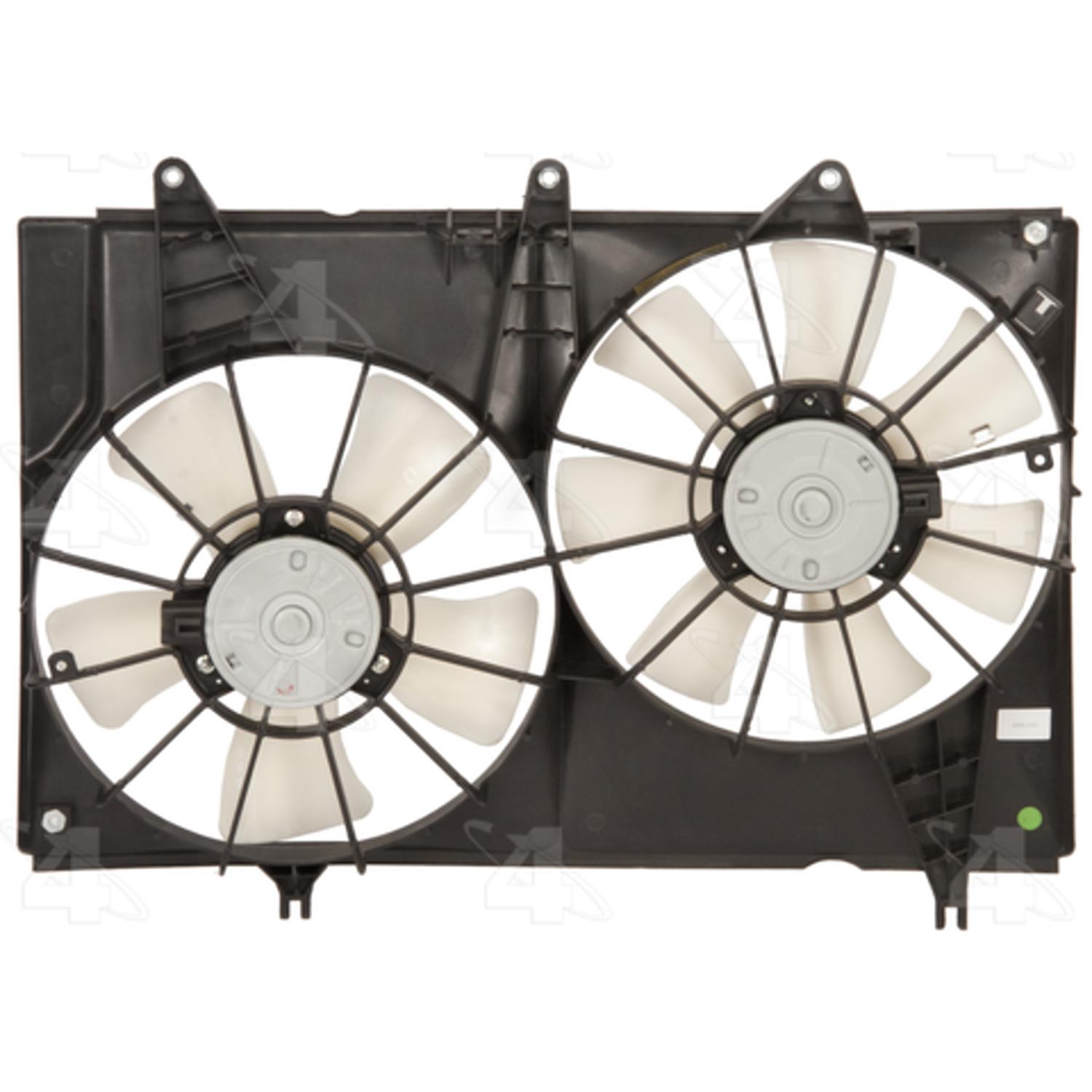 Four Seasons 76037 Dual Radiator and Condenser Fan Assembly product image 1 of 2