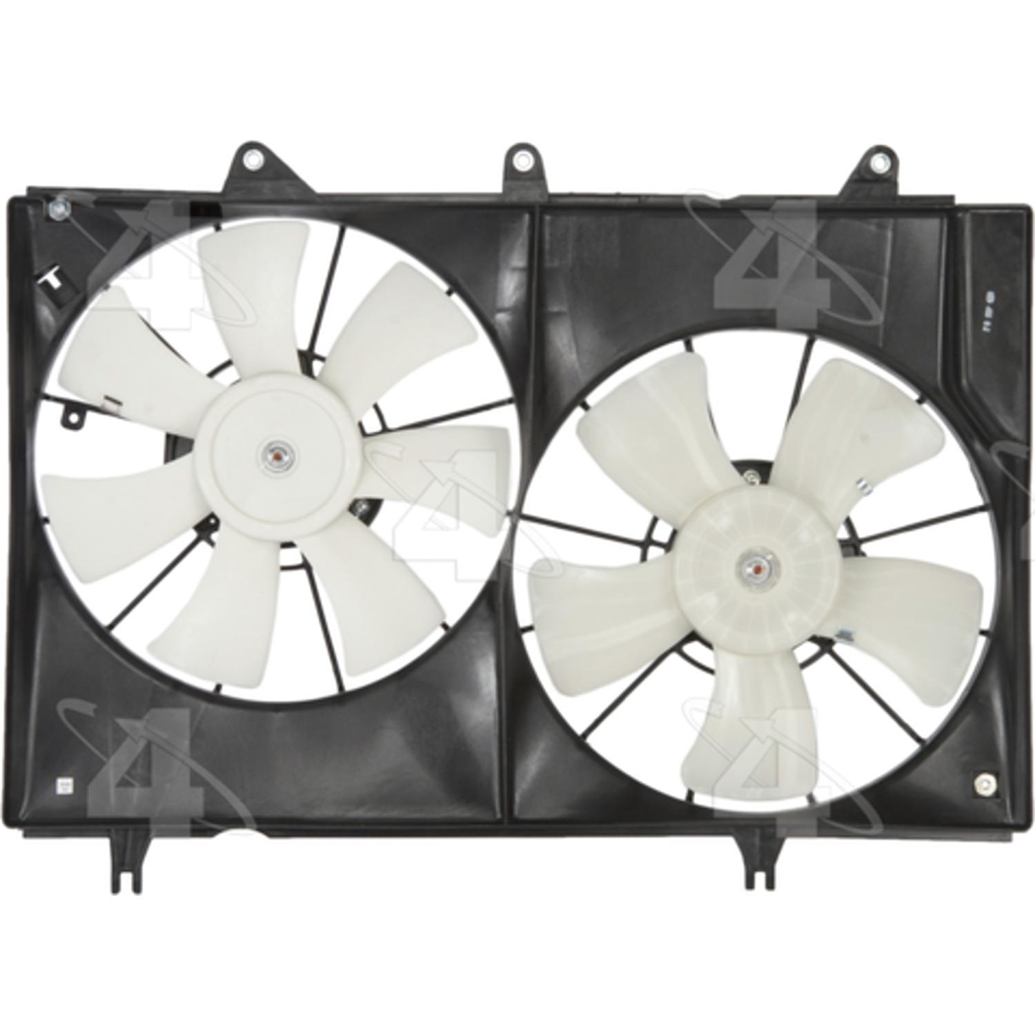 Four Seasons 76037 Dual Radiator and Condenser Fan Assembly product image 2 of 2