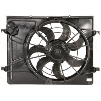 2007 Hyundai Elantra Engine Cooling Fan Assembly Four Seasons 76039 image 1 of 2