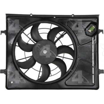 2007 Hyundai Elantra Engine Cooling Fan Assembly Four Seasons 76039 image 2 of 2