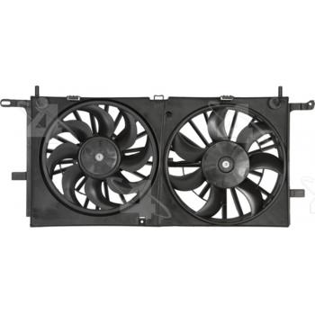 2005 Saturn Relay Dual Radiator and Condenser Fan Assembly Four Seasons 76041 image 2 of 2