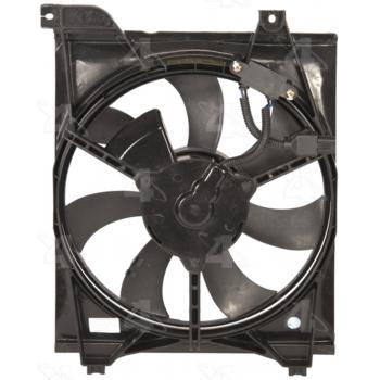 2007 Kia Rio5 A/C Condenser Fan Assembly Four Seasons 76042 image 1 of 2
