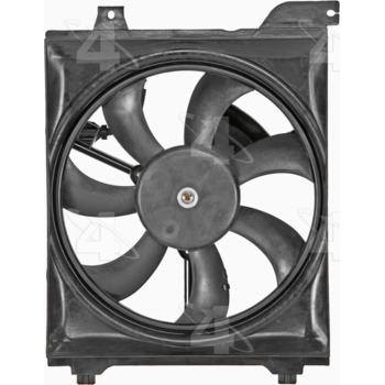 2007 Kia Rio5 A/C Condenser Fan Assembly Four Seasons 76042 image 2 of 2